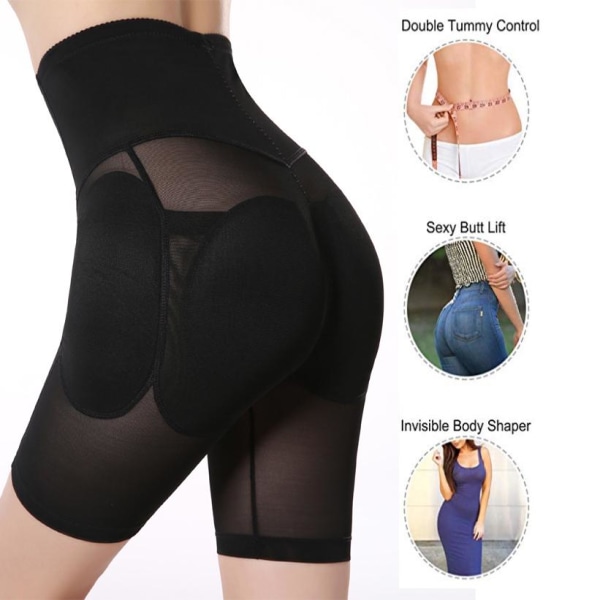 Kvinner Høyt lår Body Shaper Slank Alderskontroll apricot M