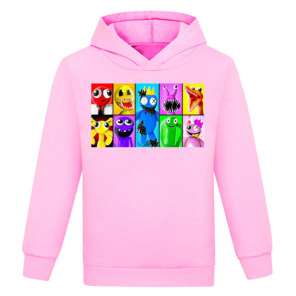 ROBLOX Rainbow Friends Hættetrøje Overdele Børne Hættetrøje Gave pink 140cm