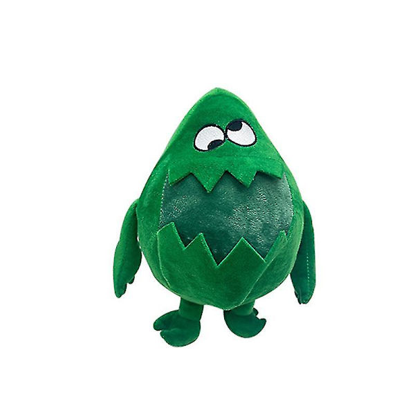 Garden Of Ban Ban pehmolelu Pehmeä täytetyt nukkepelit Garden Of Ban Ban pehmo lapsille Lahja Green oval monster
