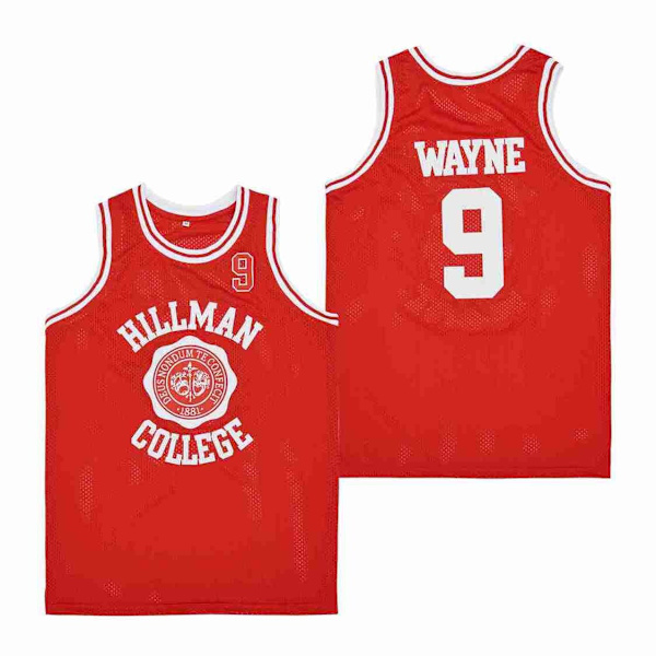 2023 sommer ny basketball trøje WAYNE#9 basketball trøje basketball trøje red M