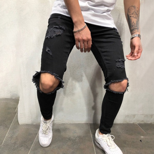 Boy Hiphop Bukser Elastiske Bukser Jeans Outdoor S