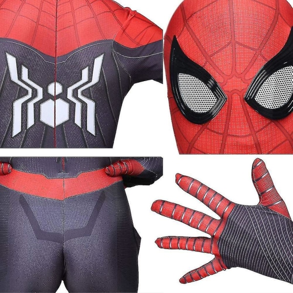 Iron Spider Cosplay Fantastisk Spider-Man Miles Halloween-kostyme 120cm