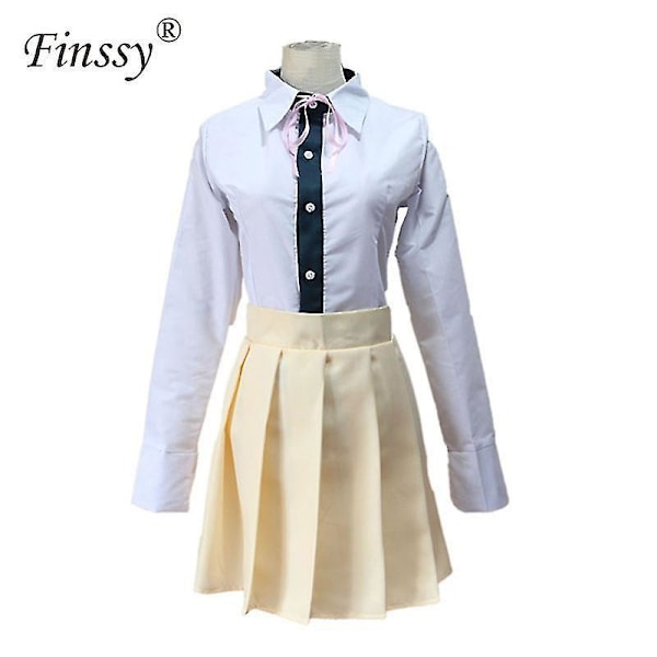 Gymnasieelever Uniform Anime Danganronpa Nanami Chiaki Cosplay Kostume Langærmet Jakke Sho