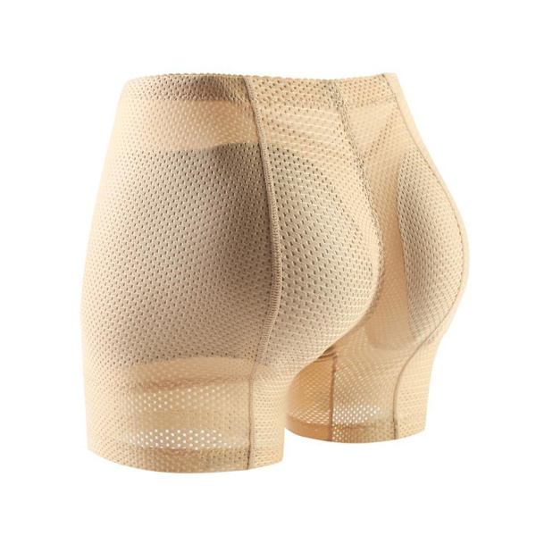 Naisten Butt Lifter Hip Enhancer Shaper Alushousut Alusvaatteet Ass Pad Black M