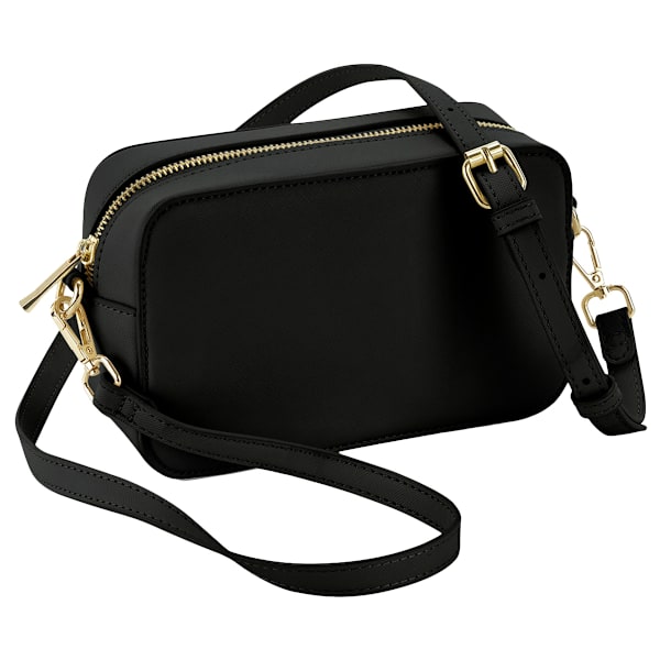 Bagbase naisten/naisten Boutique Crossbody laukku musta Black One Size