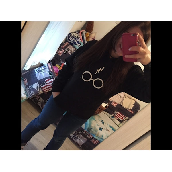 Hogwarts Alumni BOOK Titles Sweatshirt black 3XL
