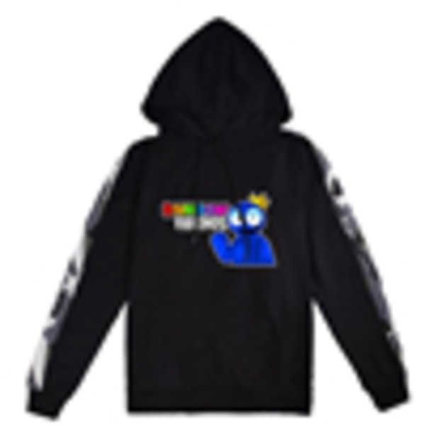 Roblox Rainbow Friends Pullover Langærmede hættetrøjejakkeskjorter B XL