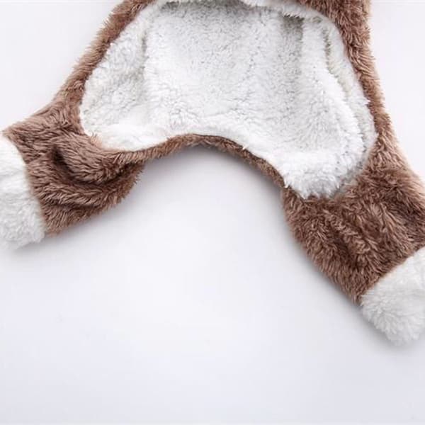 Pet Rendeer Cosplay Halloween Jul Älgdräkt M