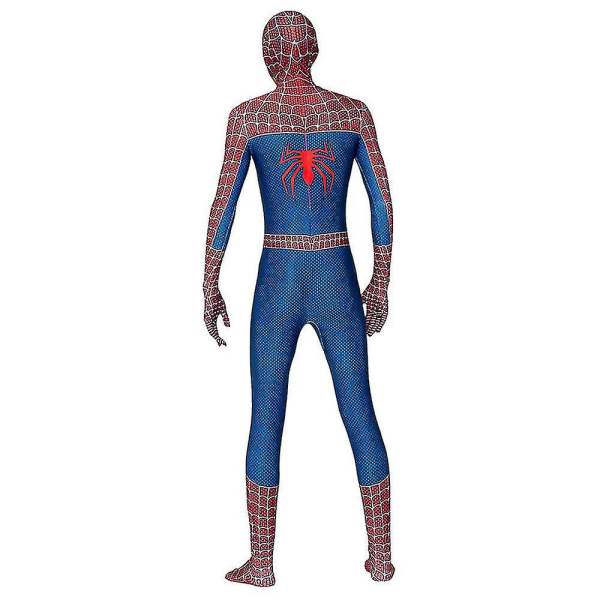 Spider-man Cosplay Body Halloween Party Menn Voksen Superhelt Fancy Dress Up Jumpsuit Spiderman Performance Costume190