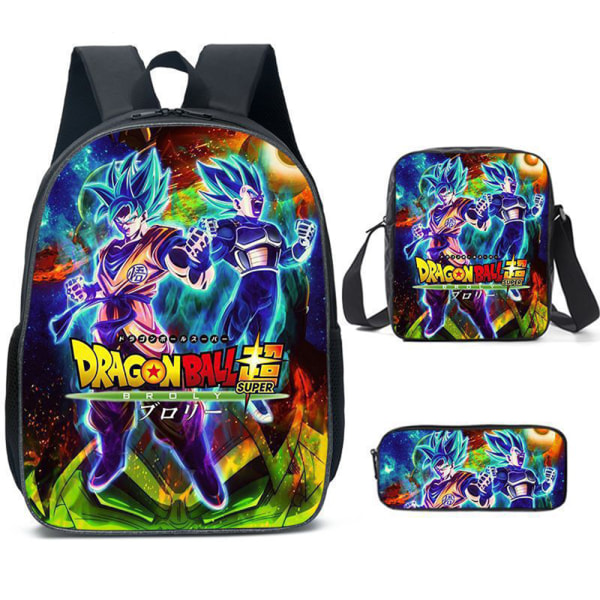 Toddlers Kids Dragon all ryggsekksett med etui Crossbody ags Skolesekk B