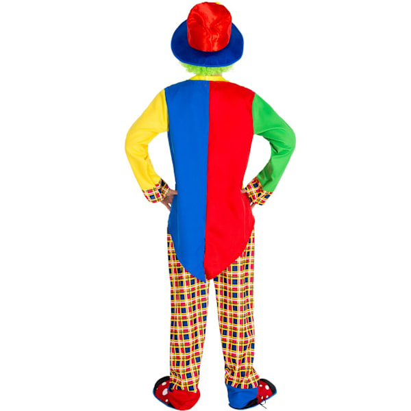 tectake Klovnekostume Alfredo Yellow xxl