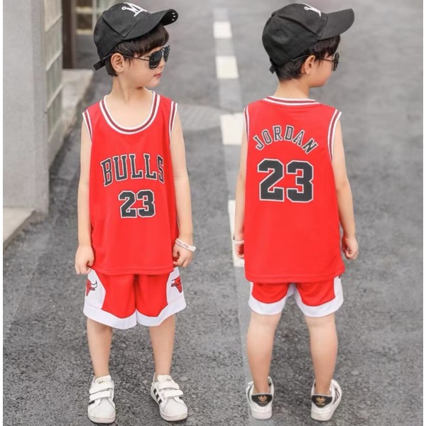 Basket sportkläder barn träningskläder väst + shorts red 140cm 54bf | red |  140cm | Fyndiq