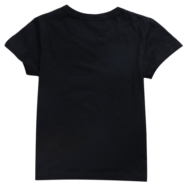 LUCA Boys Summer Casual kortärmad tecknad tröja för sjömonster black 150cm