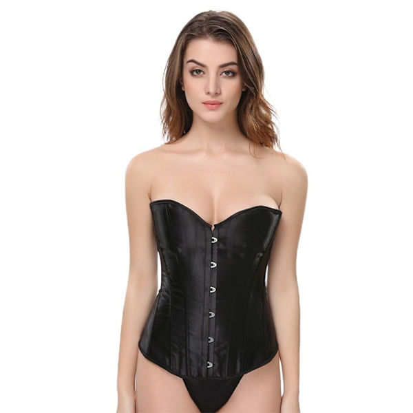 Korset Bustier Top Talje taper VART black S