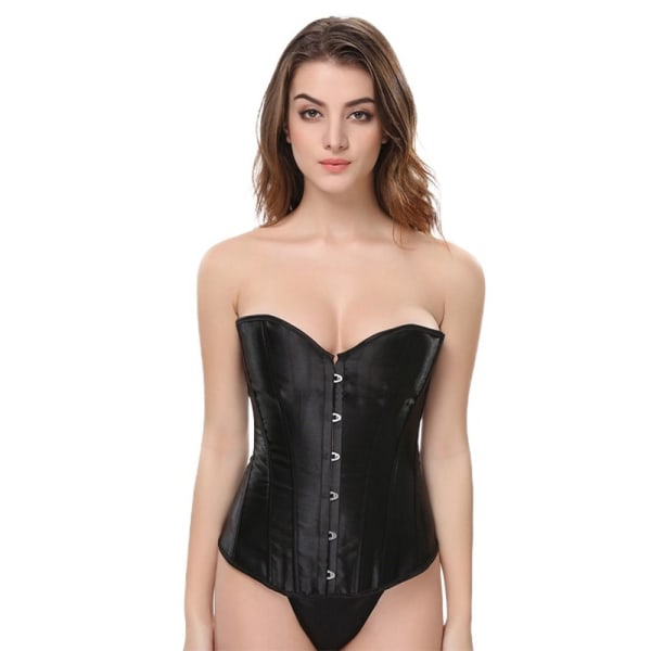 Korsetti Bustier Top vyötärö kapeneva VART black S