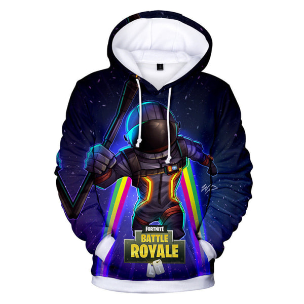 Fortnite Hoodie Youth 3D-printet Sports Hoodie Sweatshirt #2 M