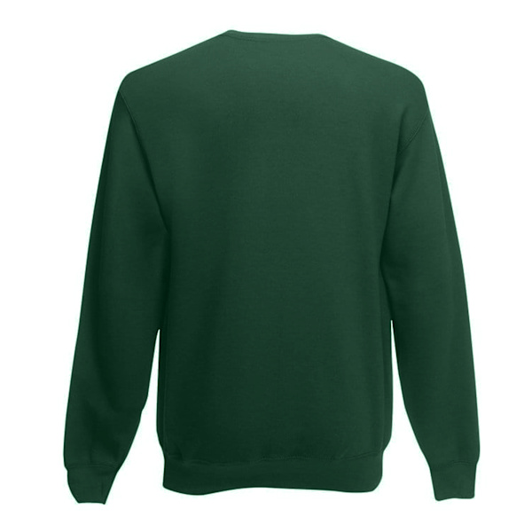 Fruit Of The Loom Kids Unisex Klassisk 80/20 Set-In Sweatshirt ( Bottle Green 7-8