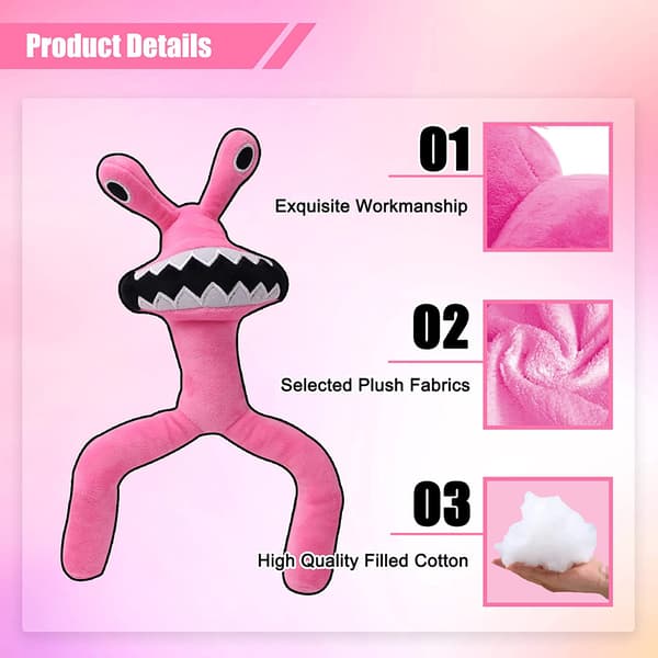 Rainbow Friends Plush Pink Rainbow