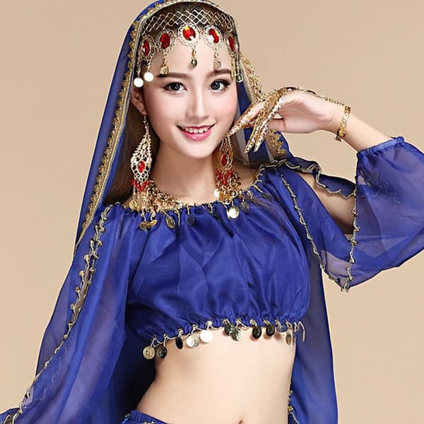 Mavedans Top Show Kostumer LAKE BLUE