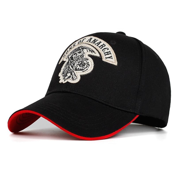 Sons Of Anarchy huppari Tv Soa Cosplay-asu Miesten vetoketjutakki Nahkaliivi Rock Punk Cap ayans c Halloween-asu miehille Huppari harmaa L Hoodie balck M