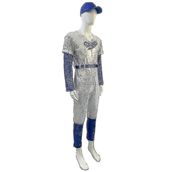 Voksne Cosplay Bodysuit Rocketman Elton John Costume Baseball Un XXL