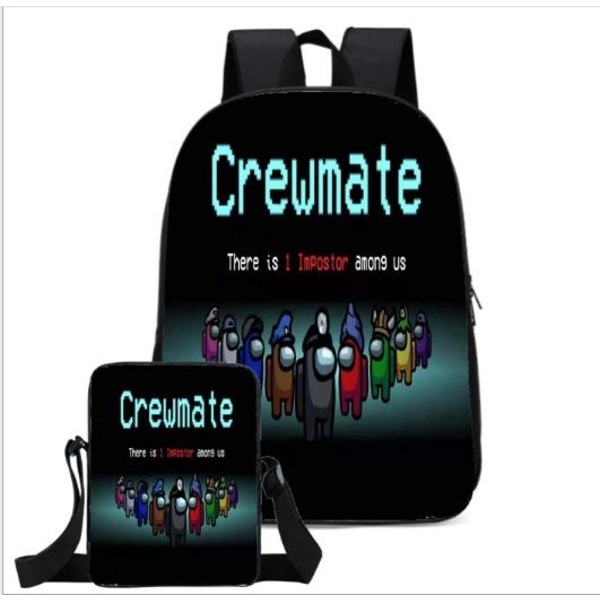 Joukossamme Visor Backpack Kids Backpack Crewmate Takaisin kouluun Type 3