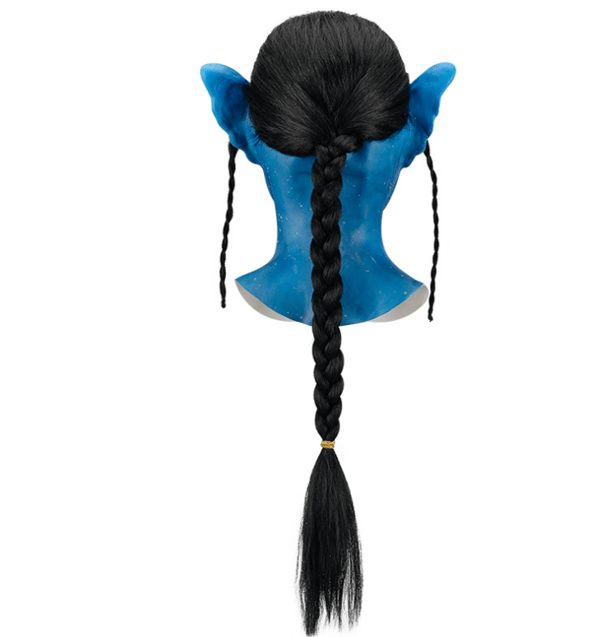 Halloween maske lateks hodeplagg skinner samme Avatar