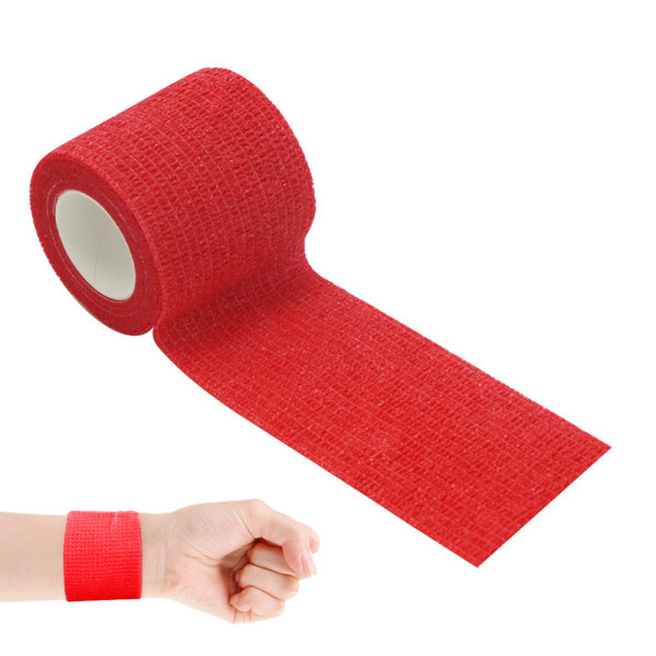 Självhäftande non-woven bandage - Sport elastiskt bandage för red