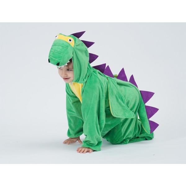 Söt Djur Dinosaur Barn Kostym Cosplay L M