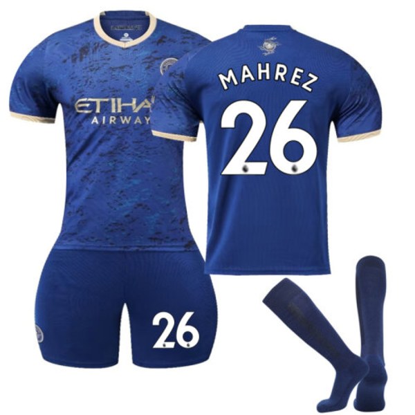 23 Manchester City Rabbit Special Edition No.26 Mahrez-paita S