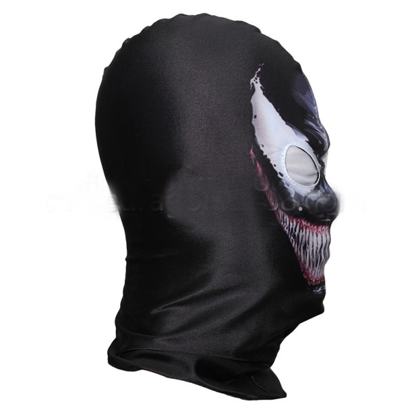 Spider-Man Venom Hood Halloween Mask Full Face Cosplay Party Costume