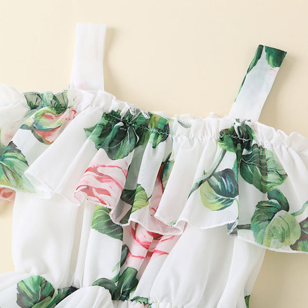 Girls Dress Party Princess Dress Girls Beach Summer Tunika mekko 120cm