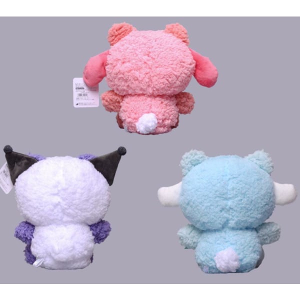 1 kpl Kuromi Winter Soft Cosplay Fuzzy Pehmo Doll Dolls -kartonki
