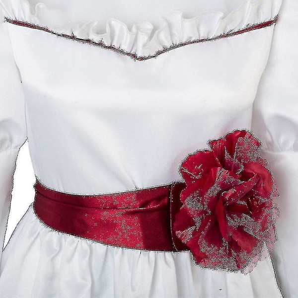 Fin kjole Annabelle The Conjuring Doll Child Voksen damekostume U