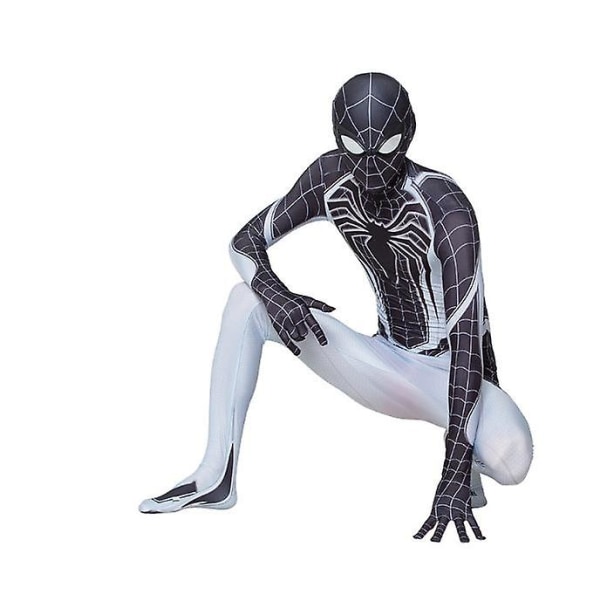 Kids Spiderman Bodysuit Tøj Spiderman Negative Space Suit 130cm-140cm child