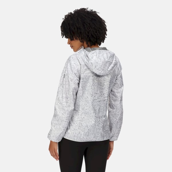 Regatta Ladies/Ladies Serenton Foil Waterproof Jacket Whi White 12 UK