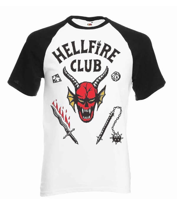 Stranger Things Hellfire Club T-paita