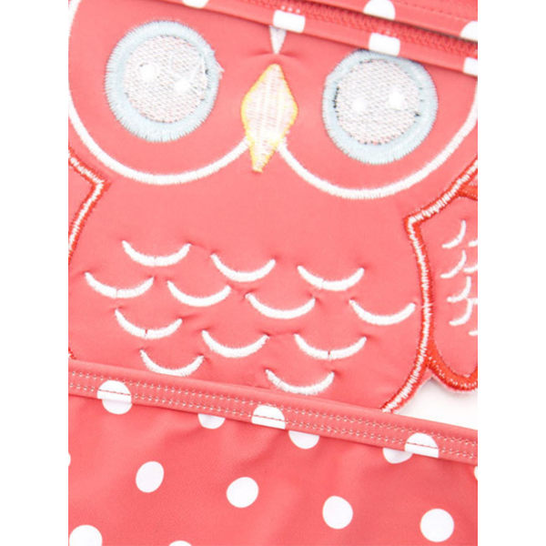 Toddler Baby Flickor Barn Printed badkläder Badkläder i ett stycke Monokini Owl 4-5 Years