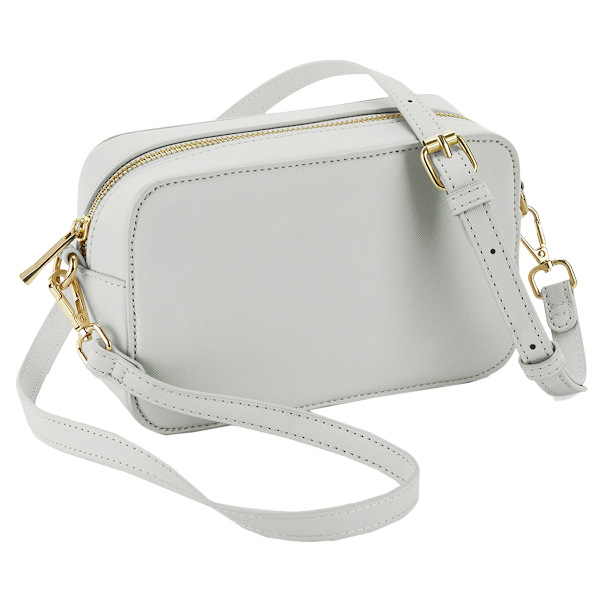 Bagbase Womens/Ladies Boutique Crossbody laukku Soft Grey One Size
