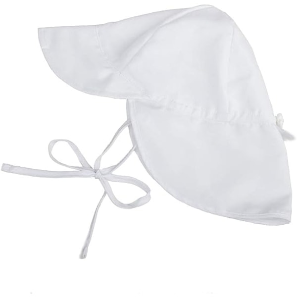 Baby Girls Anti-UV sommersolhatt, strandsolhatt nakkebeskyttelse