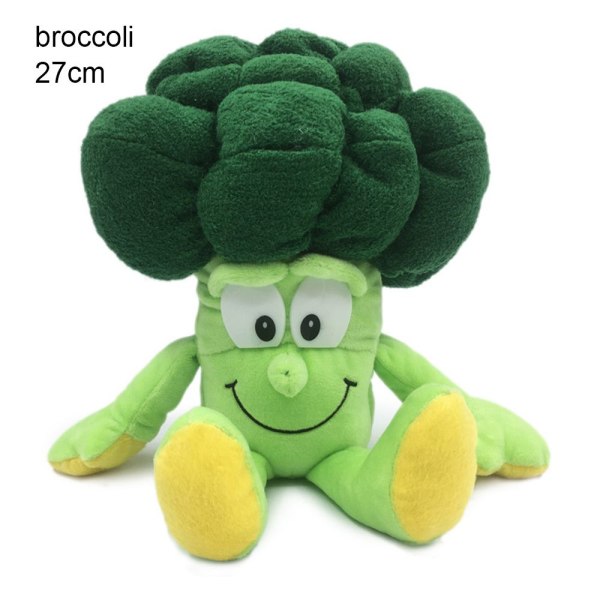 25cm Frukt Plysj Dukke Grønnsak Leketøy 27CMBROCCOLI BROCCOLI 27cmbroccoli
