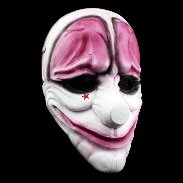 Payday 2 Mask Resin Mask Cosplay Kostume Rekvisitter Halloween Party