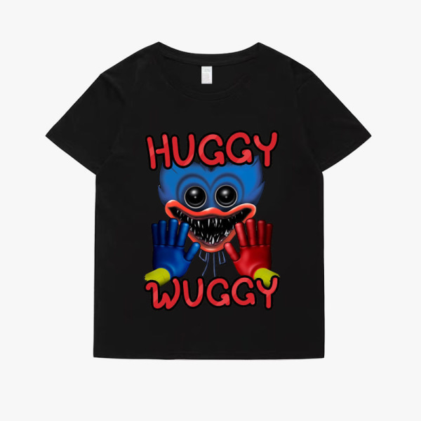 poppy playtime Børn Voksen kortærmet T-shirt A Black Children 100