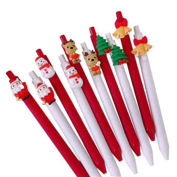 10 st julkulspetspenna brevpapper