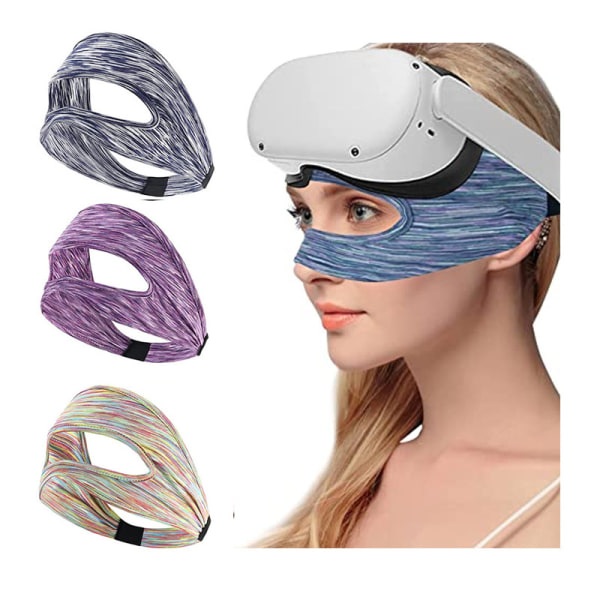 VR øyemasketrekk Pustende svettebånd 1pcs