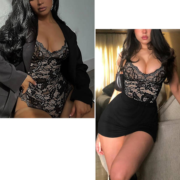 Muotoiluvaatteet naisille Restraint Sexy Lace Body Shaper -korsetti M