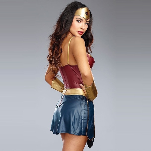 Halloween kostym COSPLAY Wonder Woman XXXL