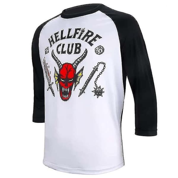 Stranger Things 4 Hellfire Club T-paita Style3 5XL