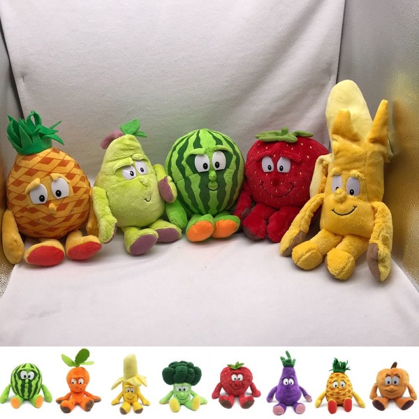 25cm Frukt Plysj Dukke Grønnsak Leketøy 25CMPINAAPPLE ANANAS 25cmpineapple