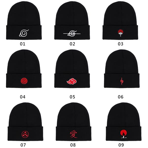 Winter Warm Hat Anime Cosplay Cloud Men Stickad Bonnet Brodera A15